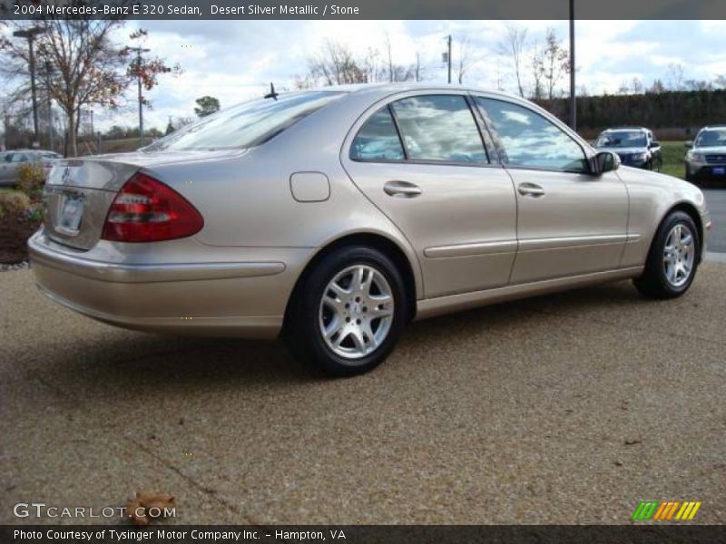 Desert Silver Metallic / Stone 2004 Mercedes-Benz E 320 Sedan