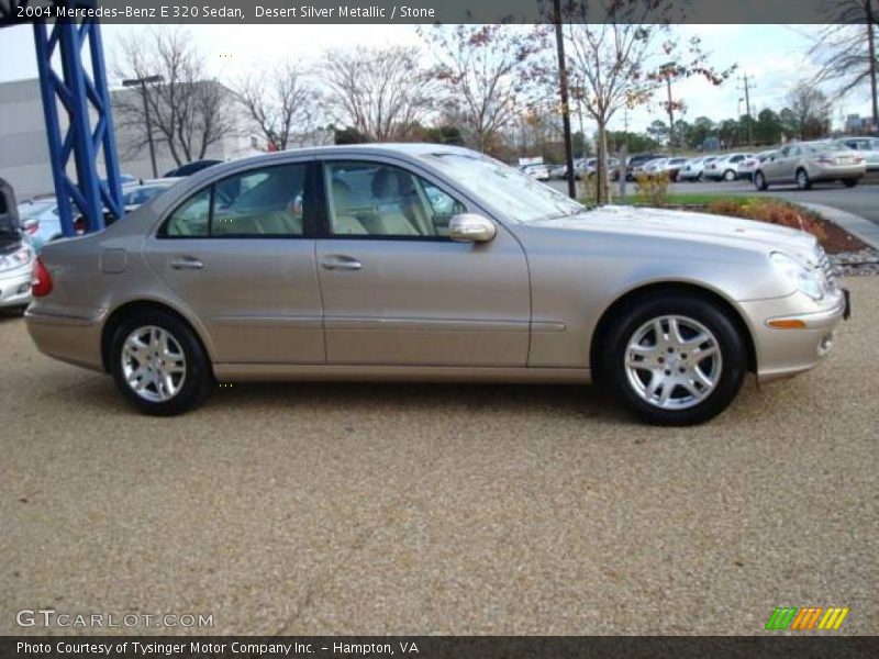 Desert Silver Metallic / Stone 2004 Mercedes-Benz E 320 Sedan