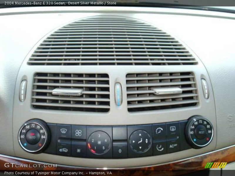 Desert Silver Metallic / Stone 2004 Mercedes-Benz E 320 Sedan