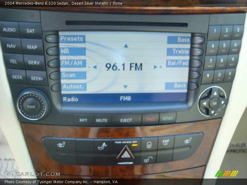 Desert Silver Metallic / Stone 2004 Mercedes-Benz E 320 Sedan