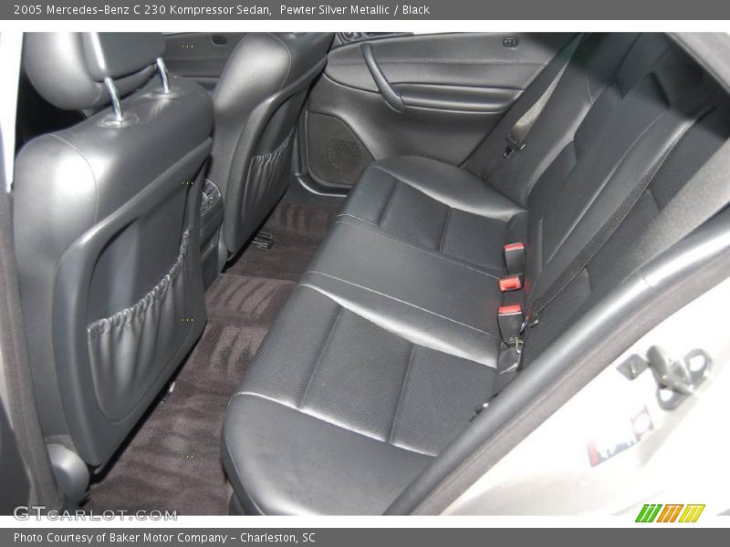 Pewter Silver Metallic / Black 2005 Mercedes-Benz C 230 Kompressor Sedan