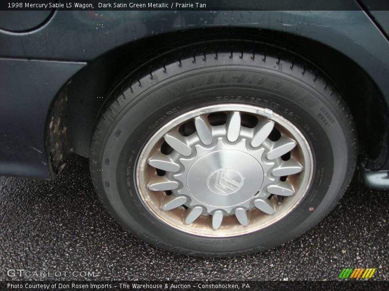 Dark Satin Green Metallic / Prairie Tan 1998 Mercury Sable LS Wagon