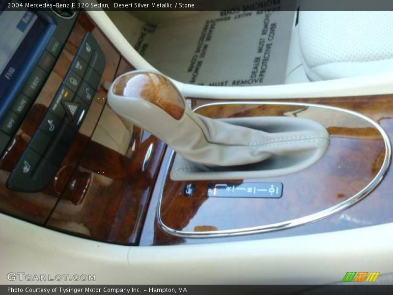 Desert Silver Metallic / Stone 2004 Mercedes-Benz E 320 Sedan