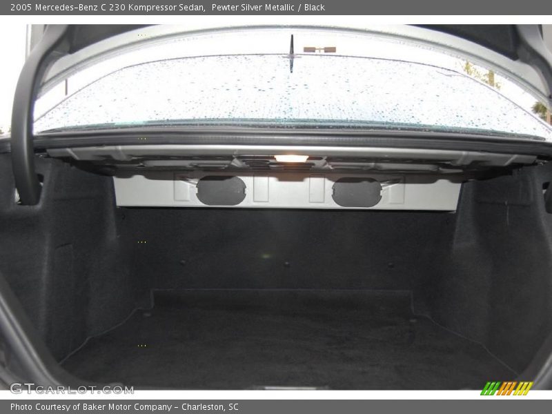 Pewter Silver Metallic / Black 2005 Mercedes-Benz C 230 Kompressor Sedan