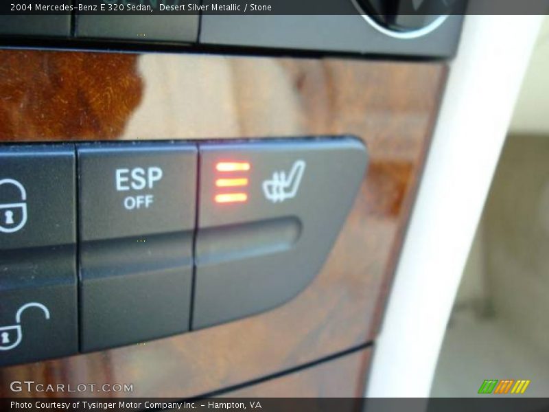 Desert Silver Metallic / Stone 2004 Mercedes-Benz E 320 Sedan