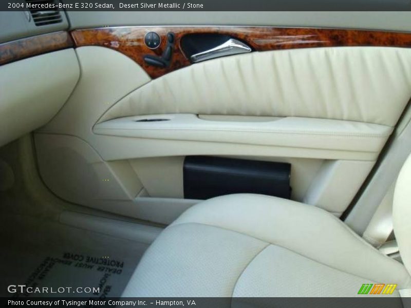 Desert Silver Metallic / Stone 2004 Mercedes-Benz E 320 Sedan