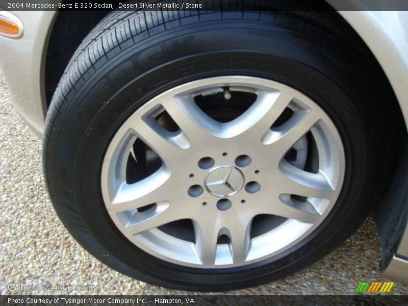 Desert Silver Metallic / Stone 2004 Mercedes-Benz E 320 Sedan