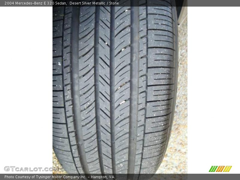 Desert Silver Metallic / Stone 2004 Mercedes-Benz E 320 Sedan