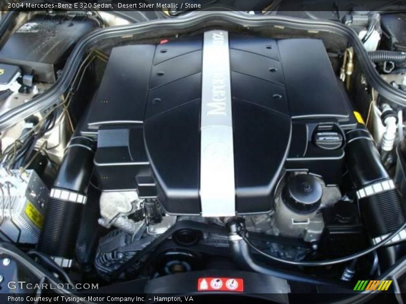 Desert Silver Metallic / Stone 2004 Mercedes-Benz E 320 Sedan
