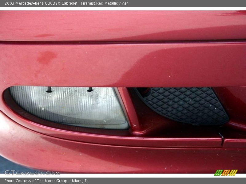 Firemist Red Metallic / Ash 2003 Mercedes-Benz CLK 320 Cabriolet