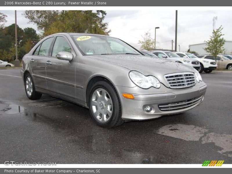 Pewter Metallic / Stone 2006 Mercedes-Benz C 280 Luxury