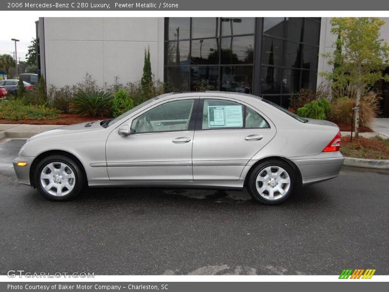 Pewter Metallic / Stone 2006 Mercedes-Benz C 280 Luxury