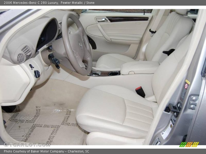 Pewter Metallic / Stone 2006 Mercedes-Benz C 280 Luxury