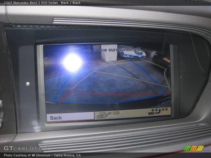 Black / Black 2007 Mercedes-Benz S 600 Sedan
