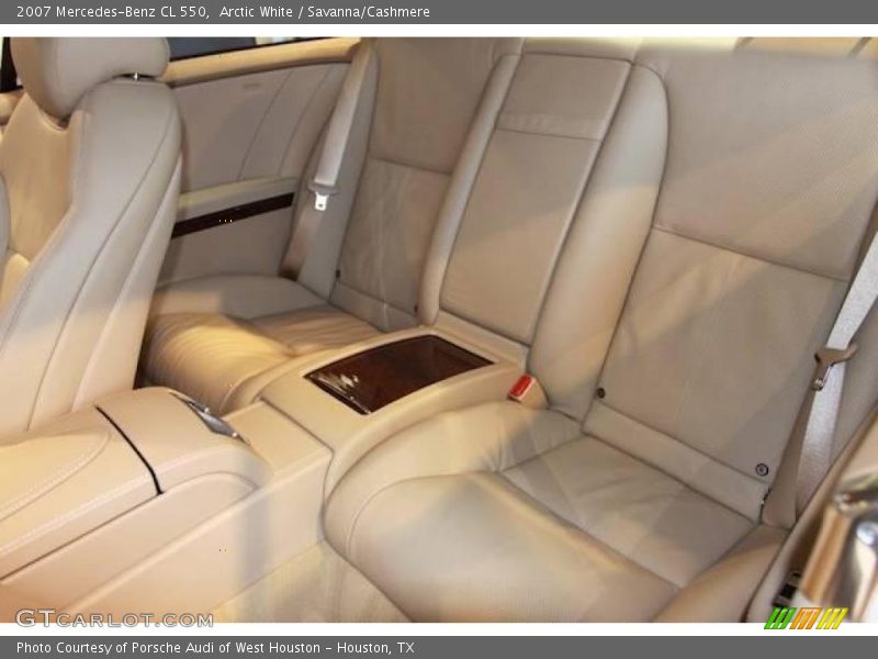 Arctic White / Savanna/Cashmere 2007 Mercedes-Benz CL 550