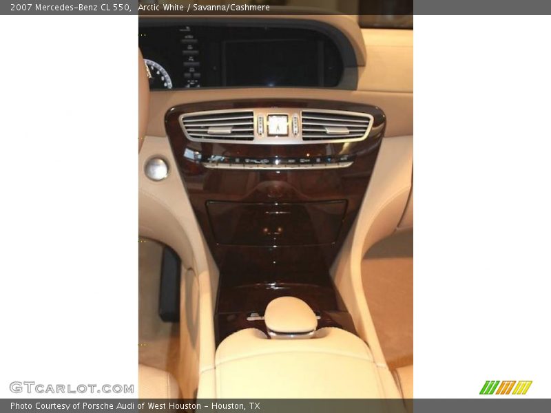 Arctic White / Savanna/Cashmere 2007 Mercedes-Benz CL 550