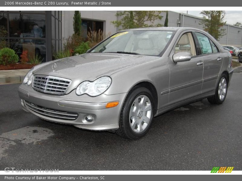 Pewter Metallic / Stone 2006 Mercedes-Benz C 280 Luxury