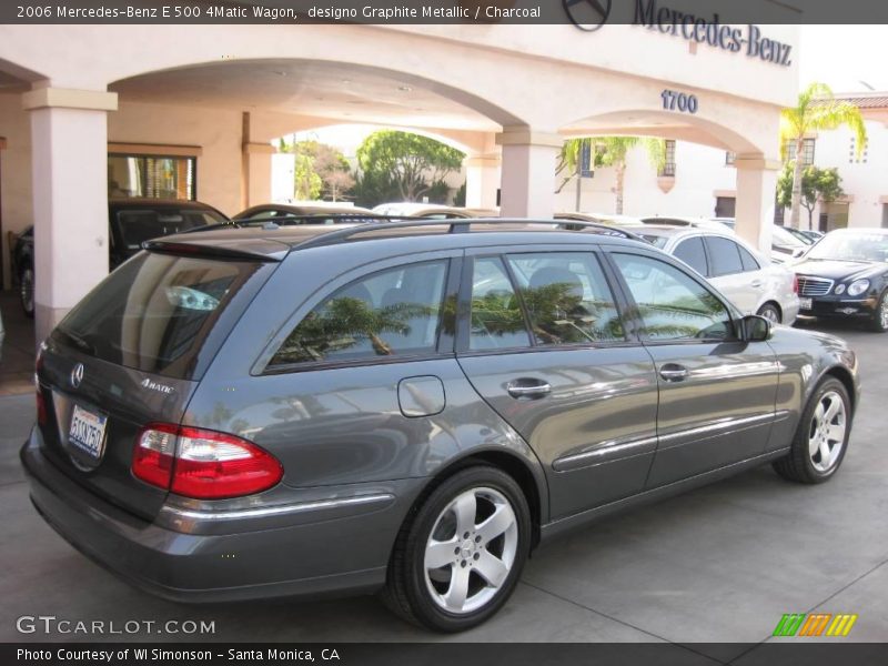 designo Graphite Metallic / Charcoal 2006 Mercedes-Benz E 500 4Matic Wagon