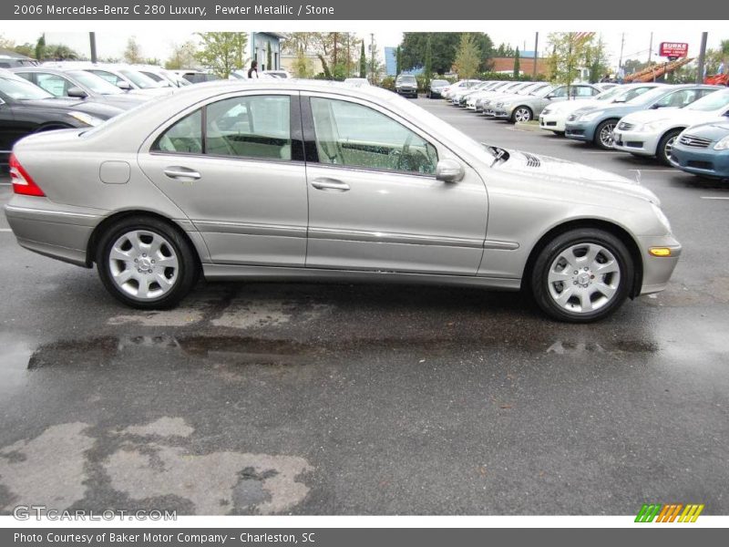 Pewter Metallic / Stone 2006 Mercedes-Benz C 280 Luxury