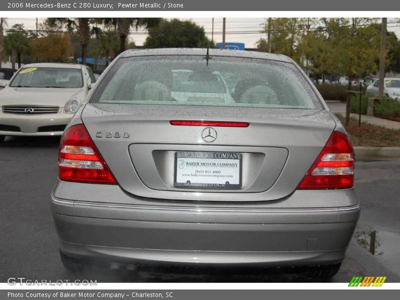 Pewter Metallic / Stone 2006 Mercedes-Benz C 280 Luxury