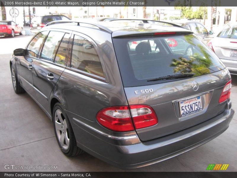 designo Graphite Metallic / Charcoal 2006 Mercedes-Benz E 500 4Matic Wagon