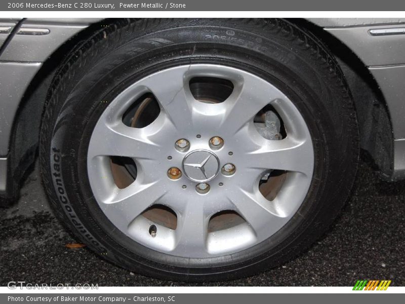 Pewter Metallic / Stone 2006 Mercedes-Benz C 280 Luxury