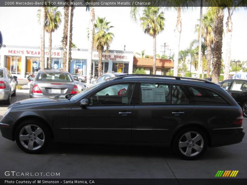 designo Graphite Metallic / Charcoal 2006 Mercedes-Benz E 500 4Matic Wagon