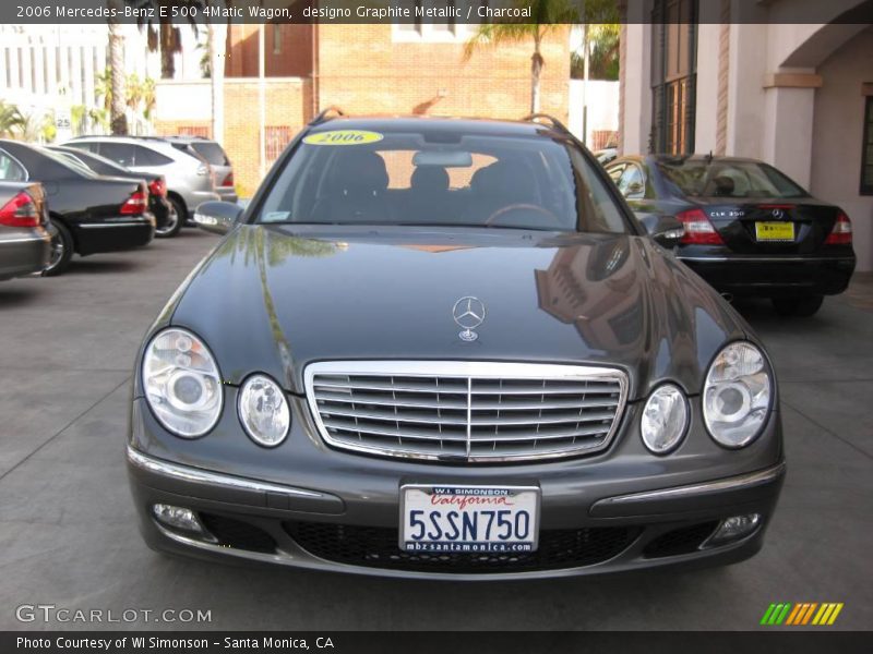 designo Graphite Metallic / Charcoal 2006 Mercedes-Benz E 500 4Matic Wagon