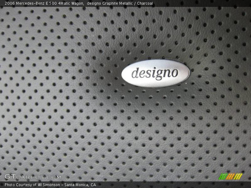 designo Graphite Metallic / Charcoal 2006 Mercedes-Benz E 500 4Matic Wagon