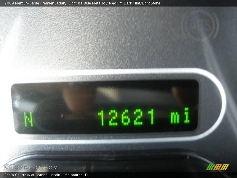 Light Ice Blue Metallic / Medium Dark Flint/Light Stone 2009 Mercury Sable Premier Sedan