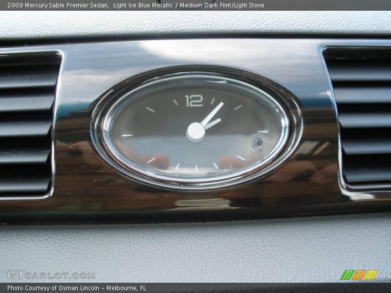 Light Ice Blue Metallic / Medium Dark Flint/Light Stone 2009 Mercury Sable Premier Sedan
