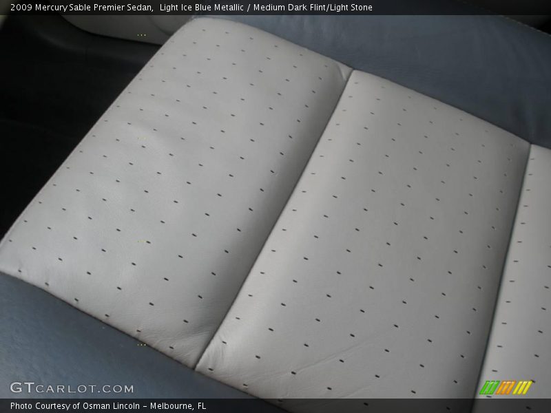 Light Ice Blue Metallic / Medium Dark Flint/Light Stone 2009 Mercury Sable Premier Sedan