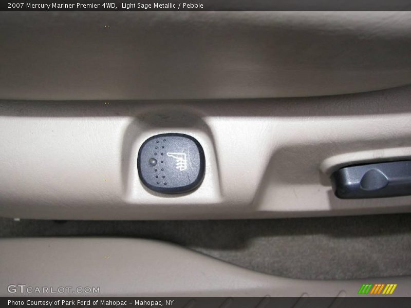 Light Sage Metallic / Pebble 2007 Mercury Mariner Premier 4WD