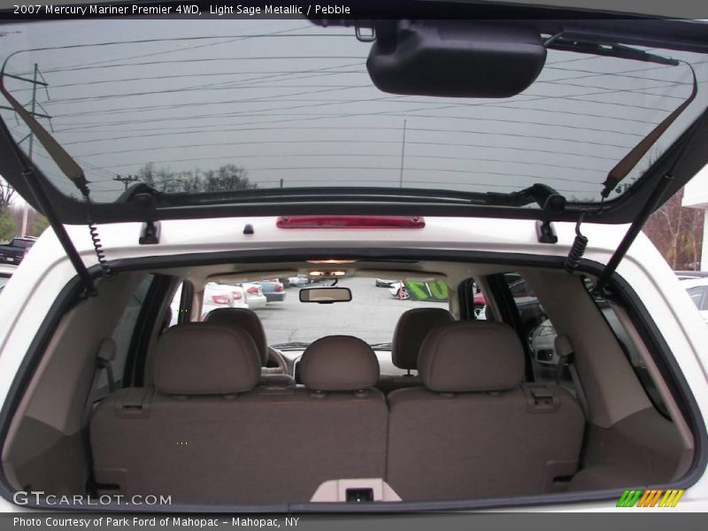 Light Sage Metallic / Pebble 2007 Mercury Mariner Premier 4WD