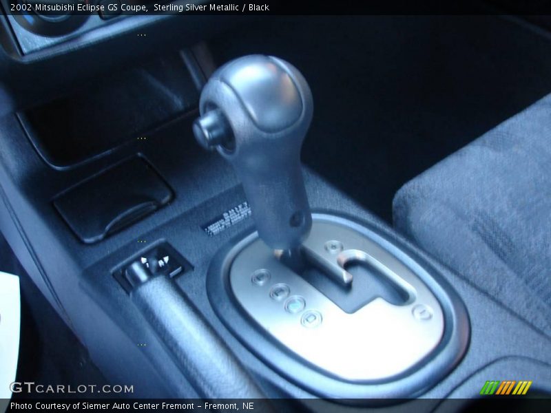 Sterling Silver Metallic / Black 2002 Mitsubishi Eclipse GS Coupe