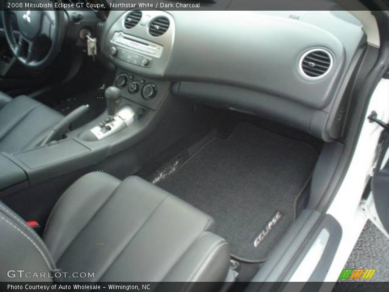 Northstar White / Dark Charcoal 2008 Mitsubishi Eclipse GT Coupe