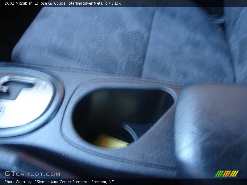 Sterling Silver Metallic / Black 2002 Mitsubishi Eclipse GS Coupe