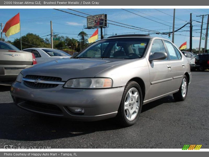 Brushed Pewter Metallic / Dusk Gray 2000 Nissan Altima GLE