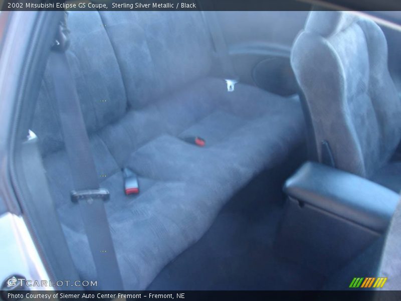 Sterling Silver Metallic / Black 2002 Mitsubishi Eclipse GS Coupe