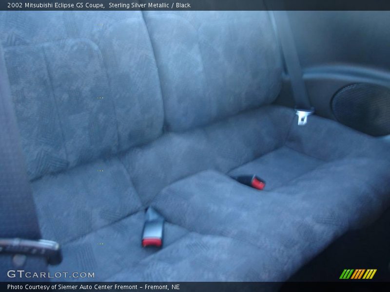 Sterling Silver Metallic / Black 2002 Mitsubishi Eclipse GS Coupe