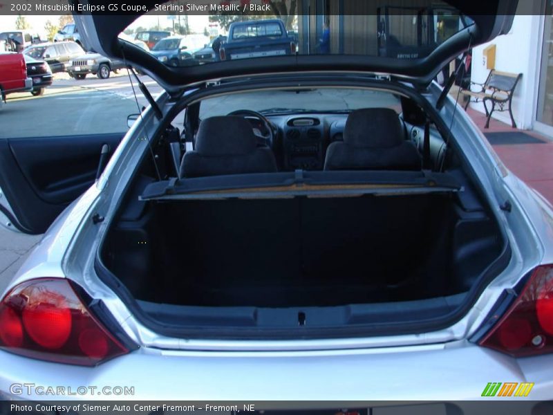 Sterling Silver Metallic / Black 2002 Mitsubishi Eclipse GS Coupe