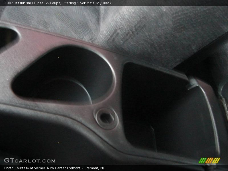Sterling Silver Metallic / Black 2002 Mitsubishi Eclipse GS Coupe