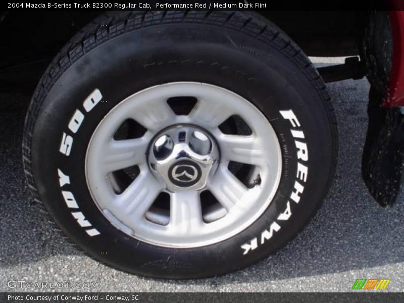 Performance Red / Medium Dark Flint 2004 Mazda B-Series Truck B2300 Regular Cab