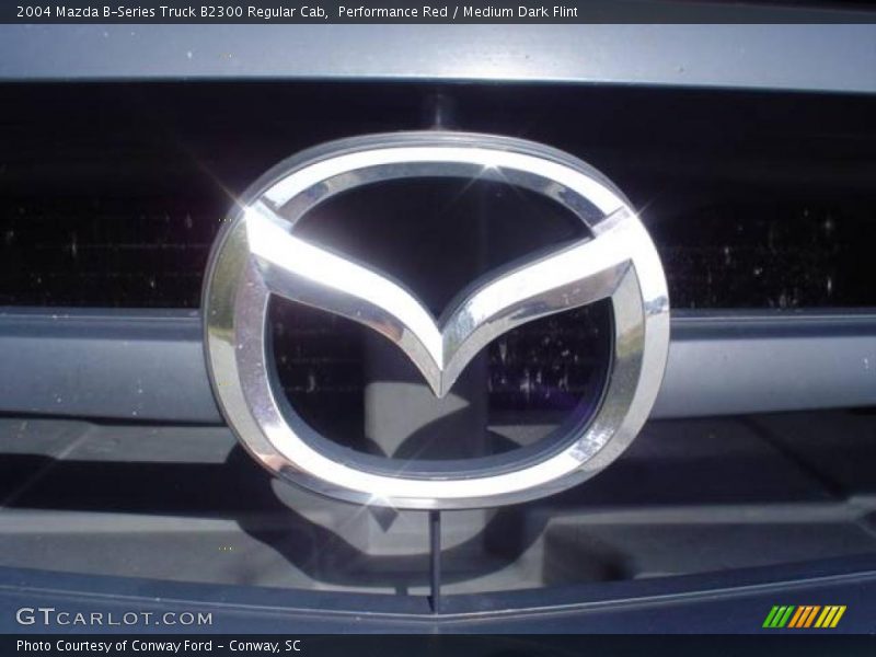 Performance Red / Medium Dark Flint 2004 Mazda B-Series Truck B2300 Regular Cab