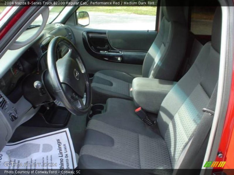 Performance Red / Medium Dark Flint 2004 Mazda B-Series Truck B2300 Regular Cab