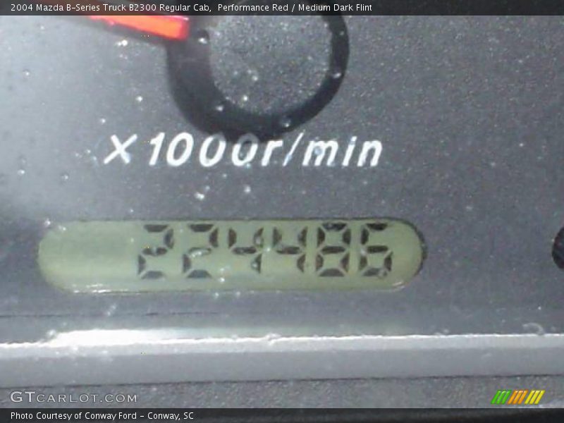 Performance Red / Medium Dark Flint 2004 Mazda B-Series Truck B2300 Regular Cab