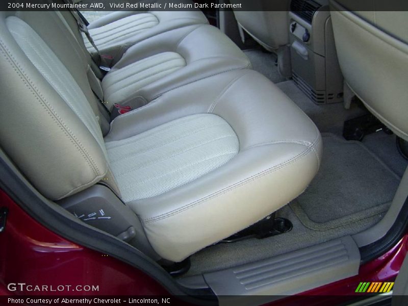 Vivid Red Metallic / Medium Dark Parchment 2004 Mercury Mountaineer AWD
