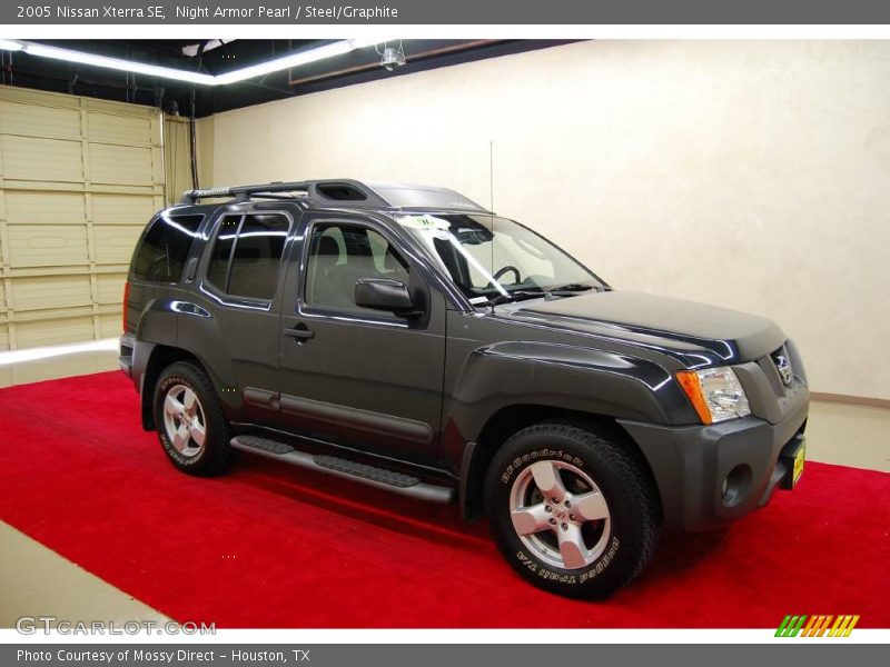 Night Armor Pearl / Steel/Graphite 2005 Nissan Xterra SE