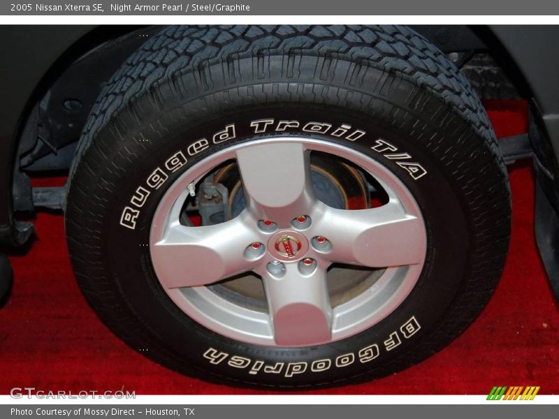 Night Armor Pearl / Steel/Graphite 2005 Nissan Xterra SE