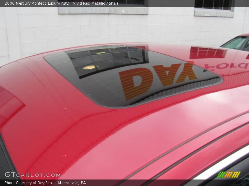 Vivid Red Metallic / Shale 2006 Mercury Montego Luxury AWD